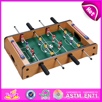 2014 New Wooden Table Foodball Toy for Kids, Wood Table Football Soccer Table, Wooden Toy Table Football for Children Factory W11A026